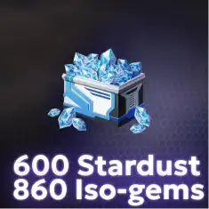 600 Stardust + 860 Iso-gems